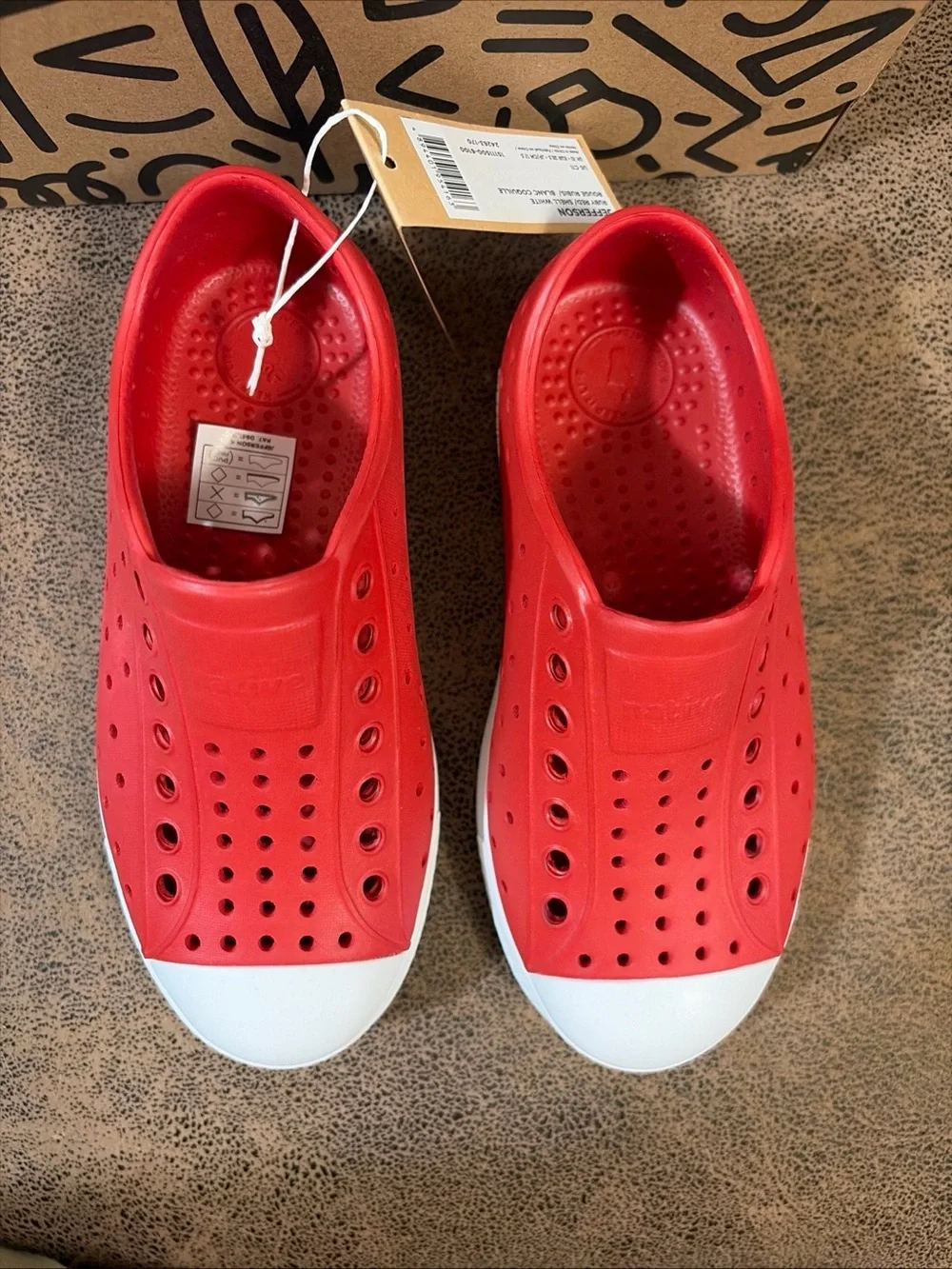 Native Shoes Unisex-Kids Jefferson Sneakers Size C 11
